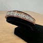 3/8" Copper and Silver Bracelet