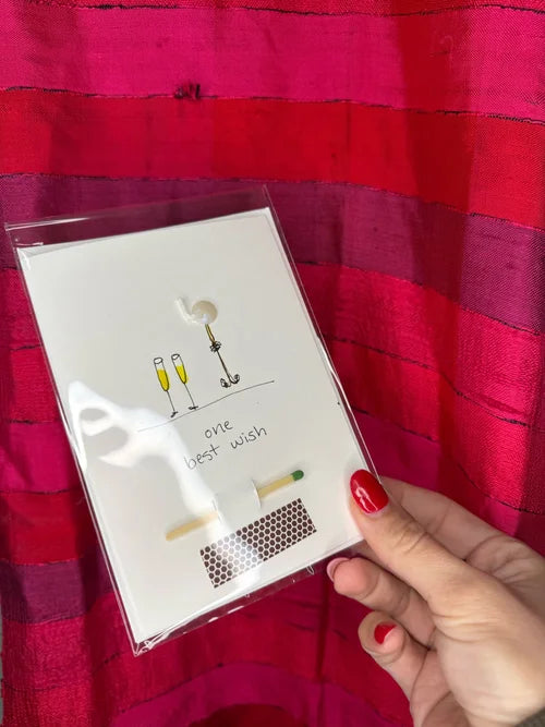 One Best Wish Card