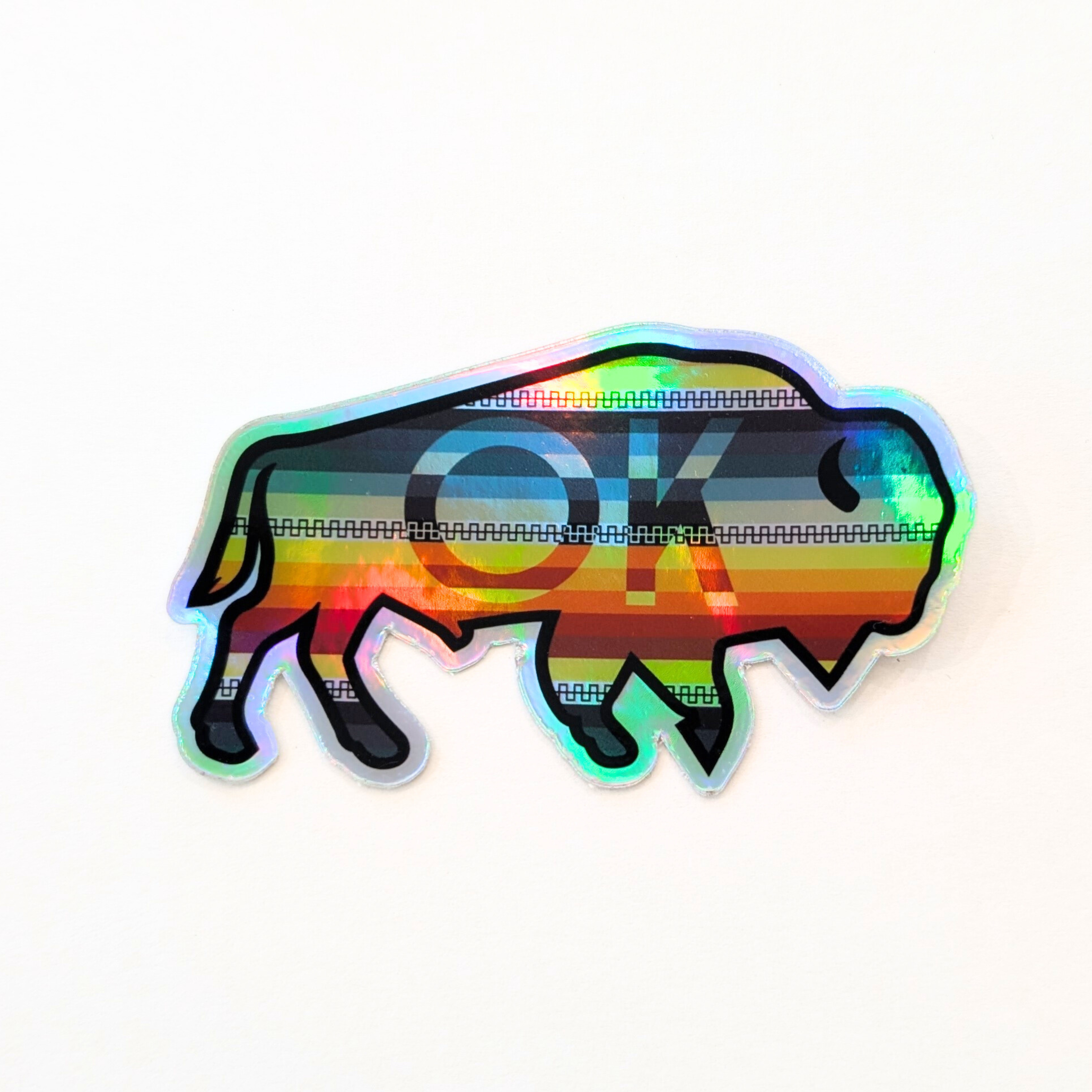 OK Buffalo Sticker – Red Earth