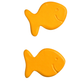 Ceramic Goldfish Magnets