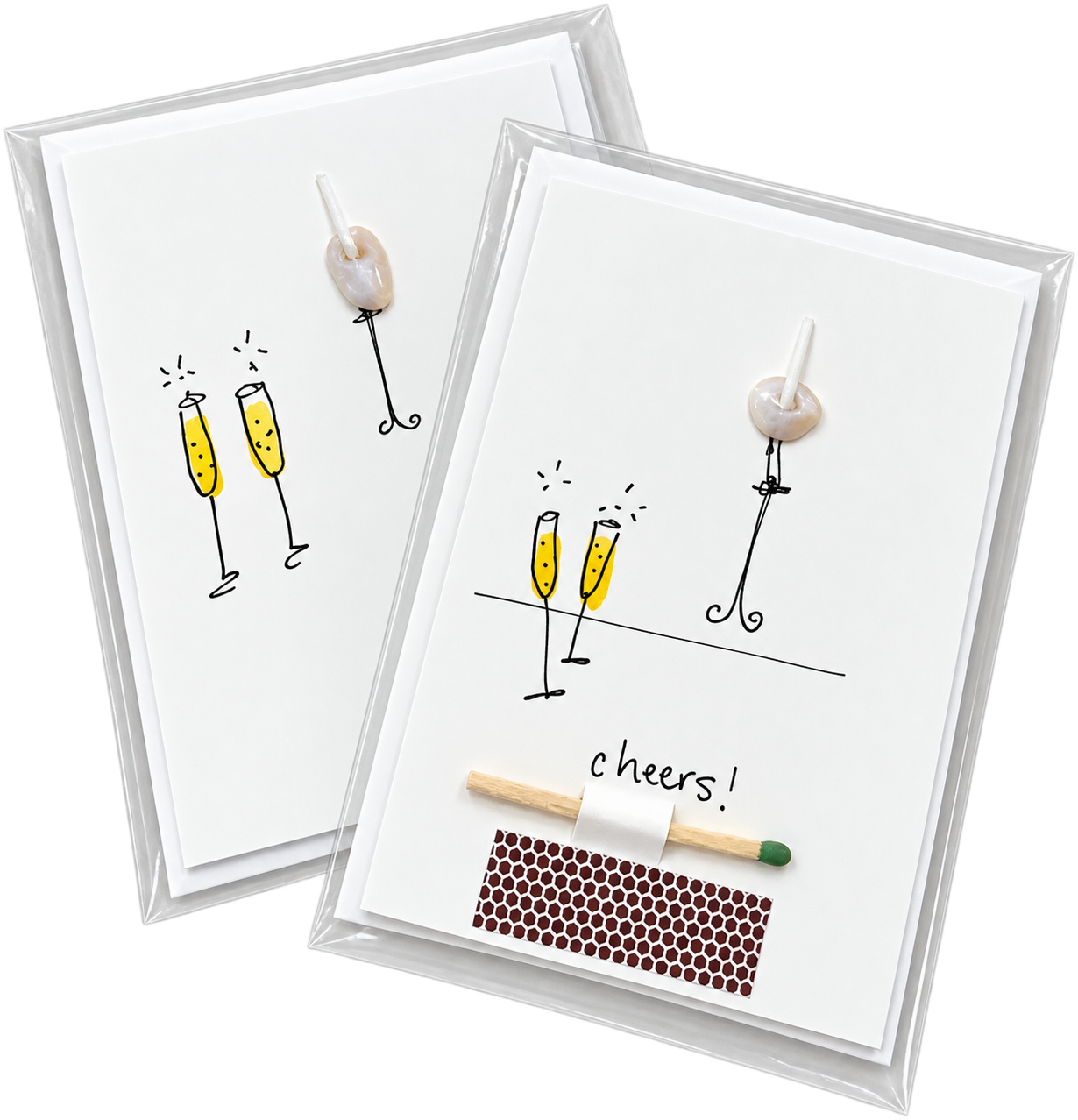 "Cheers!" Make a Wish Card