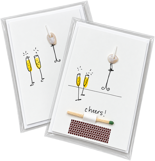 "Cheers!" Make a Wish Card
