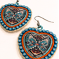 Heart Powwow Earrings