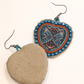 Heart Powwow Earrings