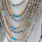 Shell & Seed Strand Necklace