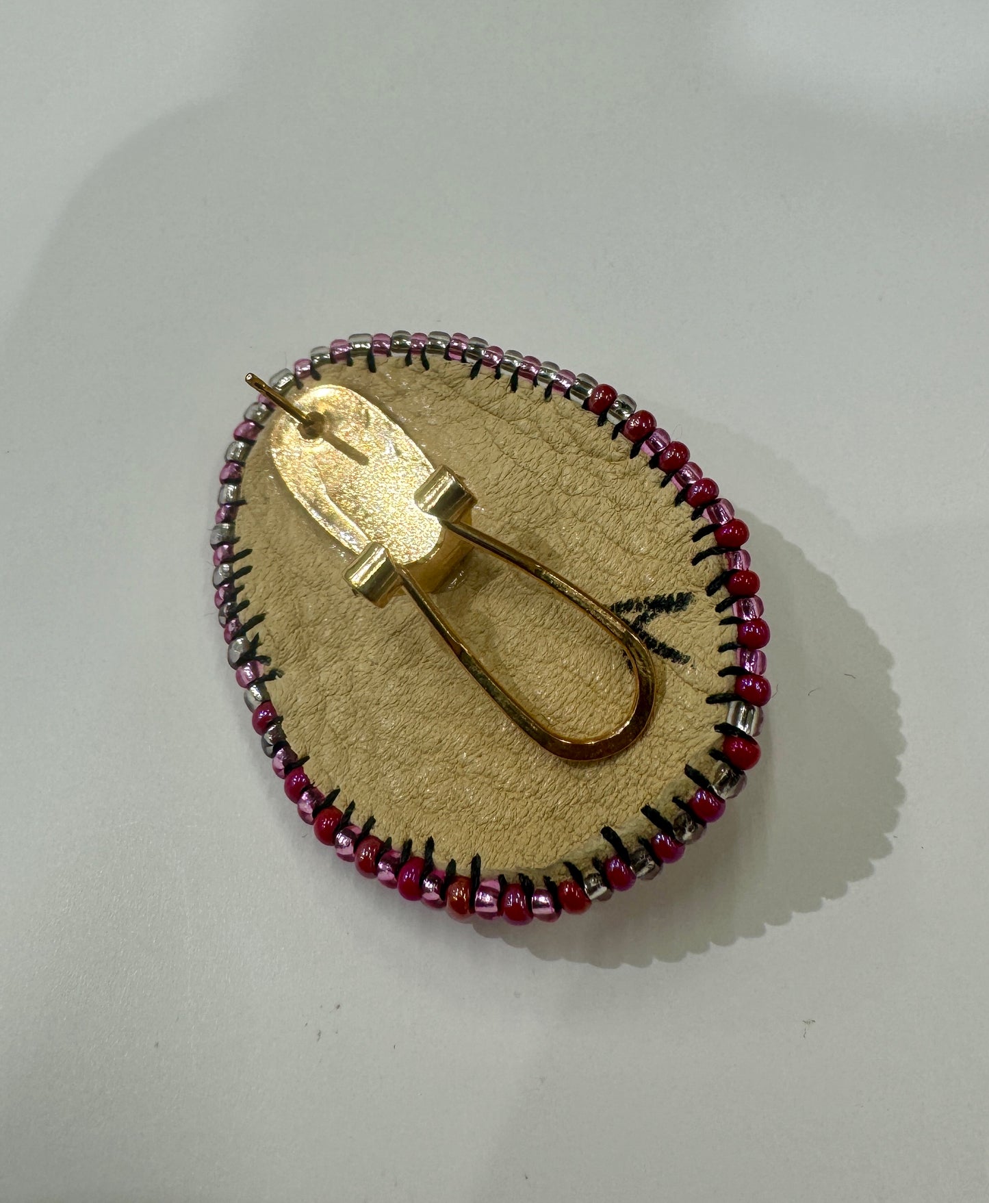 Beaded Crystal Teardrop Earrings