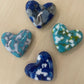 Glass Heart Magnets