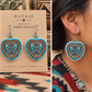Heart Powwow Earrings