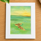 "Gilded Goose Lake" Print