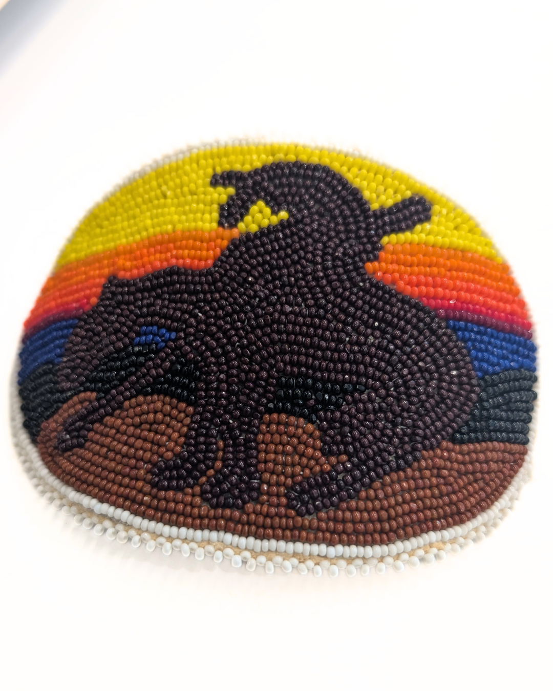"Trail of Tears" Beaded Barrett