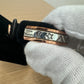 3/8" Copper and Silver Bracelet