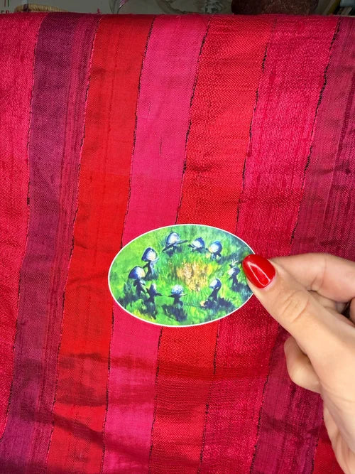 Mushroom Dancer Sticker