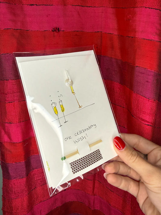 "One Celebratory Wish" Card