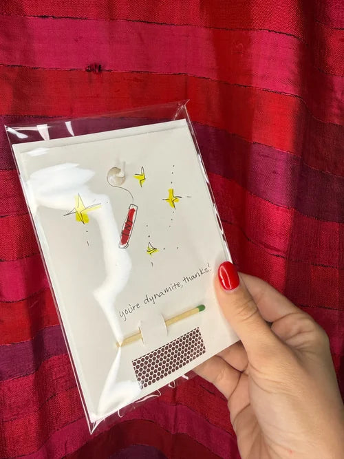 You're Dynamite Wish Card