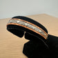 5/16" Copper and Silver Bracelet