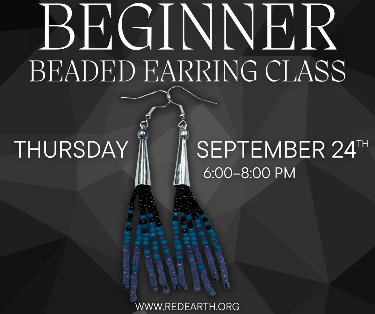 Beginner Beaded Earring Class