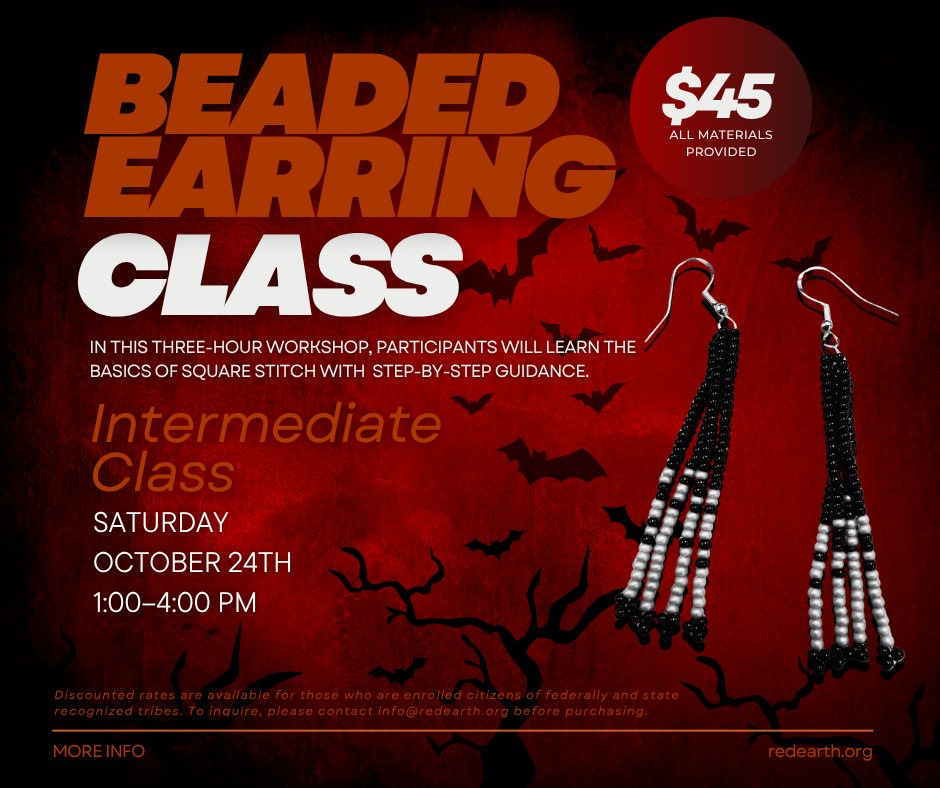 Intermediate Beaded Earring Class