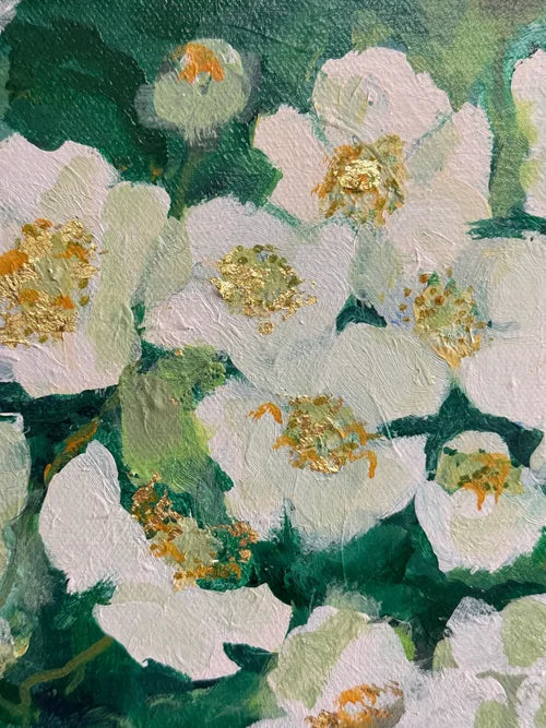 Gilded Cherokee Roses Print