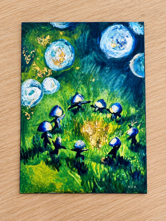 "Mushroom Dancer" Magnet