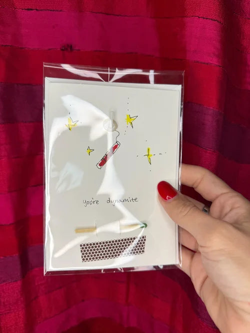 You're Dynamite Wish Card