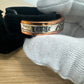 3/8" Copper and Silver Bracelet