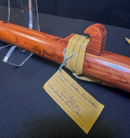 Cedar Eagle Flute in G Minor