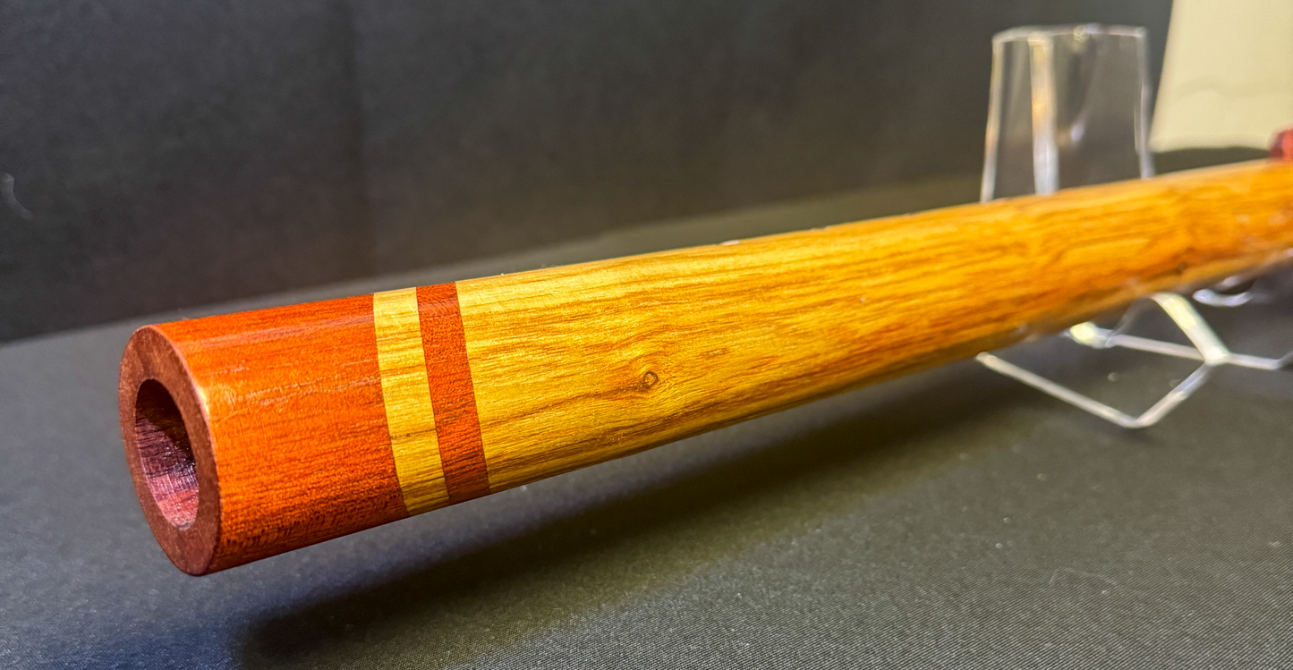 Canary Wood Cedar F Minor Flute