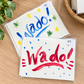 "Wado" Notecard