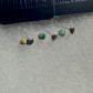 Sterling Opal Stone Earrings
