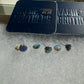 Sterling Opal Stone Earrings