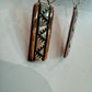 Copper and Silver Earrings