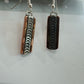 Copper and Silver Earrings