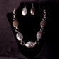 Abalone and Sterling Silver Necklace and Earring Set
