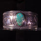 Vintage Navajo Turquoise Sterling Cuff