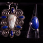 Kingman Turquoise and Lapis Lazuli Pendant & Ring Set
