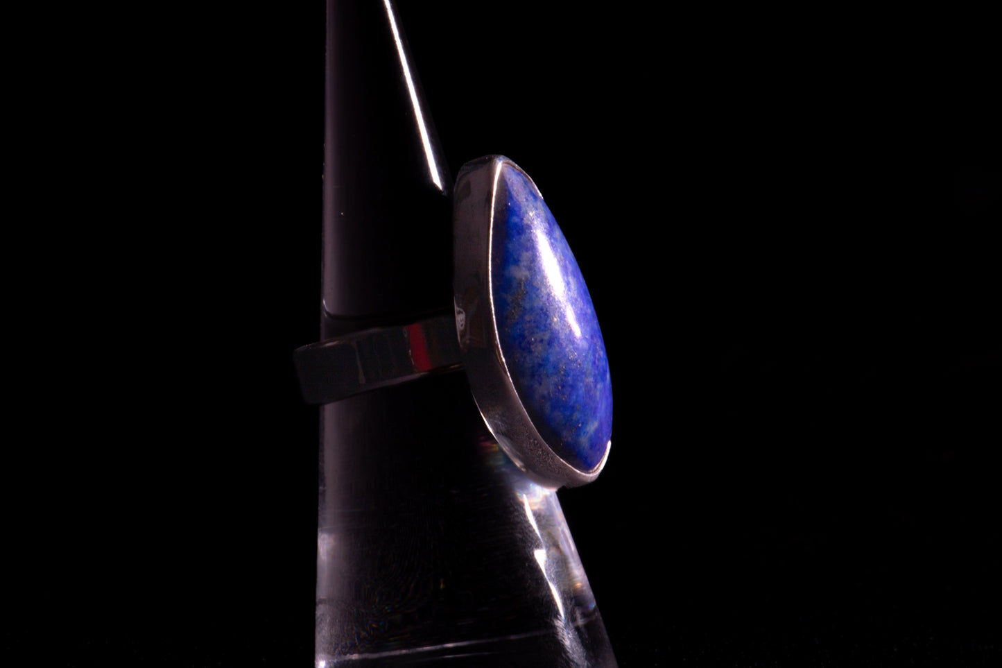 Kingman Turquoise and Lapis Lazuli Pendant & Ring Set