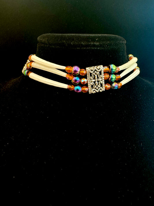 Dentalium Bone Choker