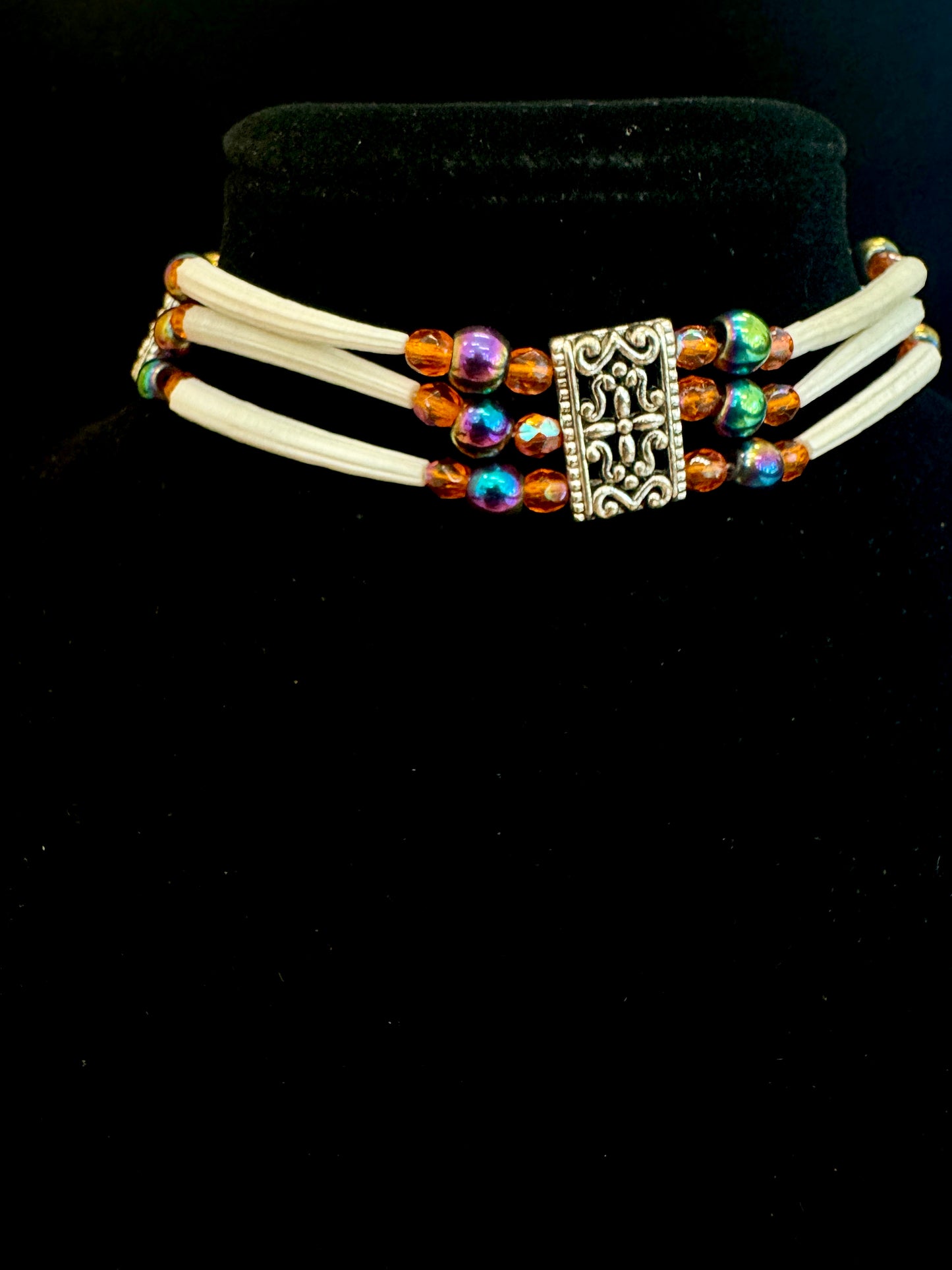 Dentalium Bone Choker