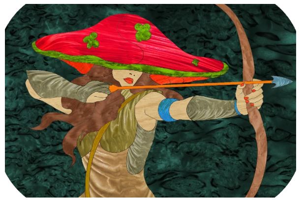 Coahoma (Mushroom Archer) Magnet