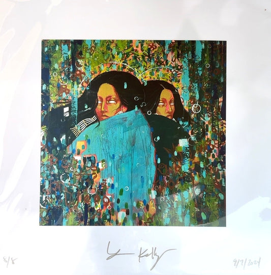 My Sisters Prayed for the Rain (12" x 12")