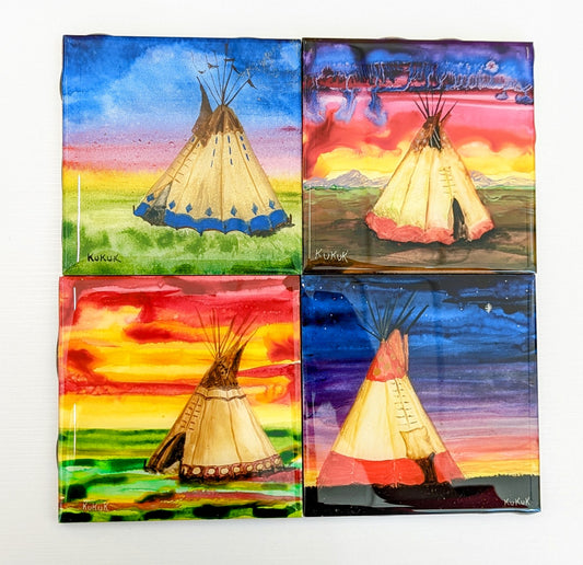Tipi Coaster