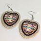 Heart Powwow Earrings