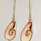 Spiral Shell Earrings