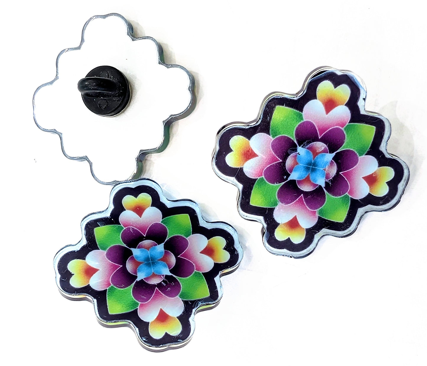 Floral Enamel Pin