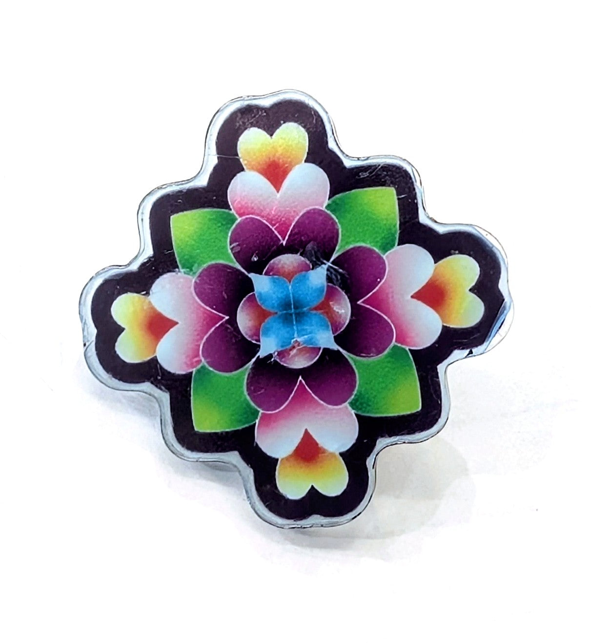 Floral Enamel Pin