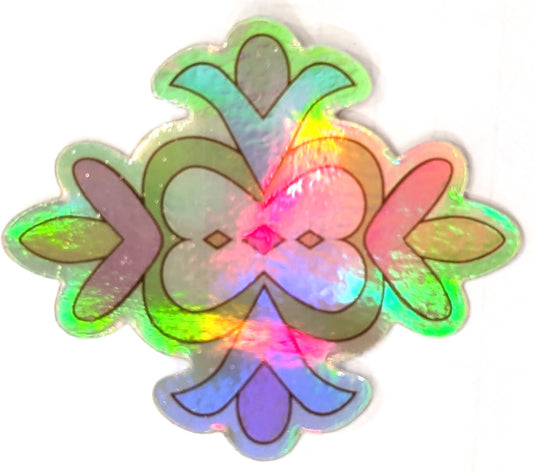 Parchment Holographic Sticker