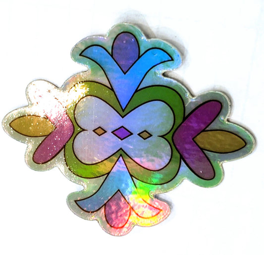 Parchment Holographic Sticker