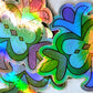 Parchment Holographic Sticker