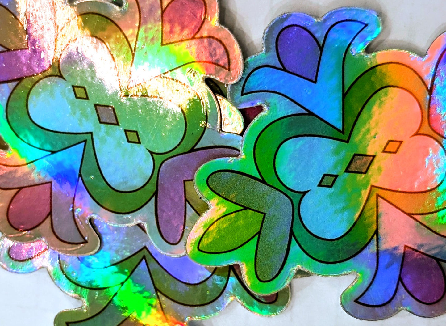 Parchment Holographic Sticker