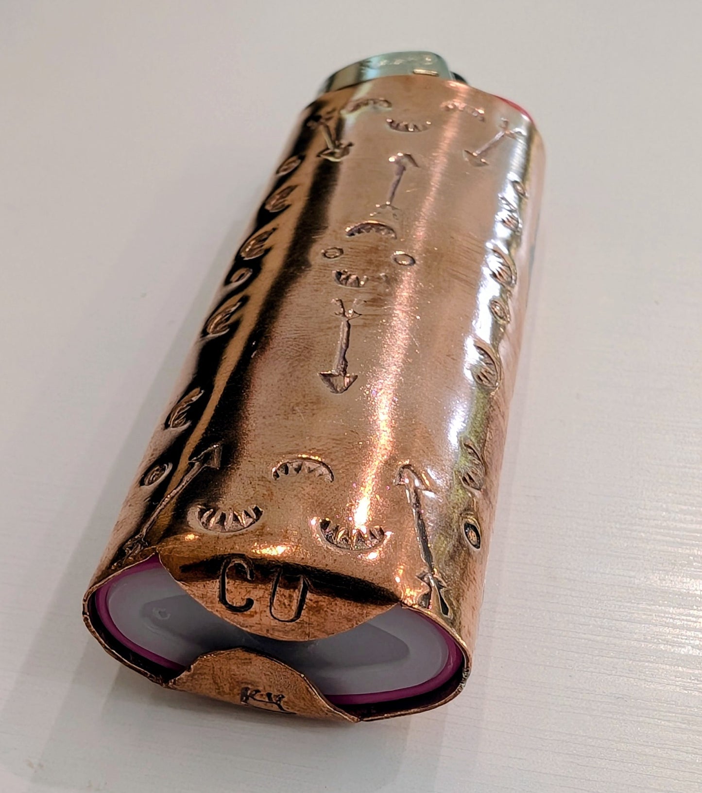 Copper Lighter Cover